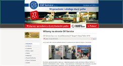 Desktop Screenshot of oilservice.pl